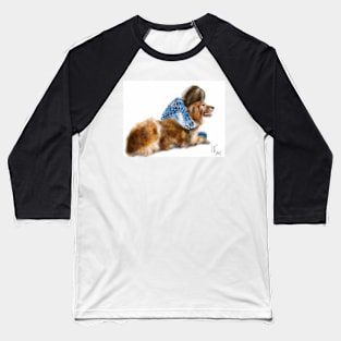 I Love My Golden Retriever Baseball T-Shirt